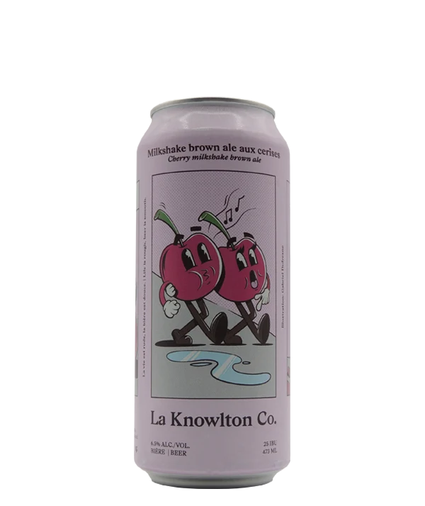 Milkshake brown ale aux cerises