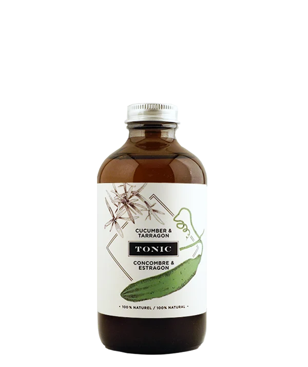 Sirop concombre et estragon