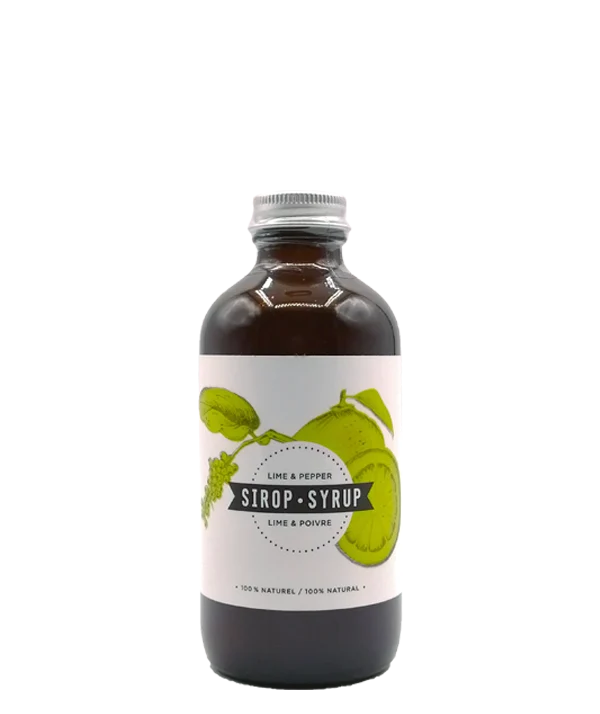 Sirop lime & poivre