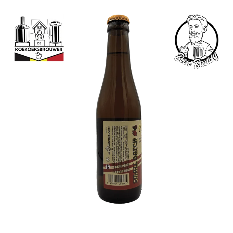 Small Batch #6 Boozy Blonde Red Wine Chateau Des Verdots Barrel Aged Belgian Tripel