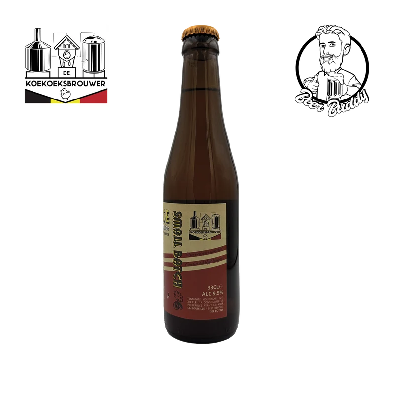 Small Batch #6 Boozy Blonde Red Wine Chateau Des Verdots Barrel Aged Belgian Tripel