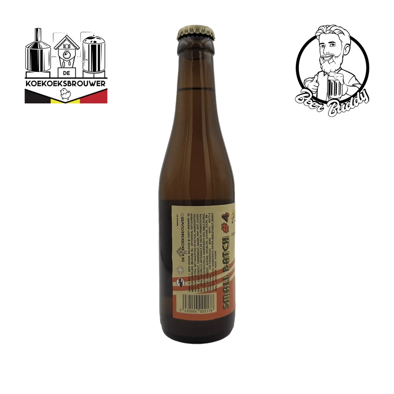 Small Batch #4 Boozy Blonde Liqueur De Orange Barrel Aged Belgian Tripel
