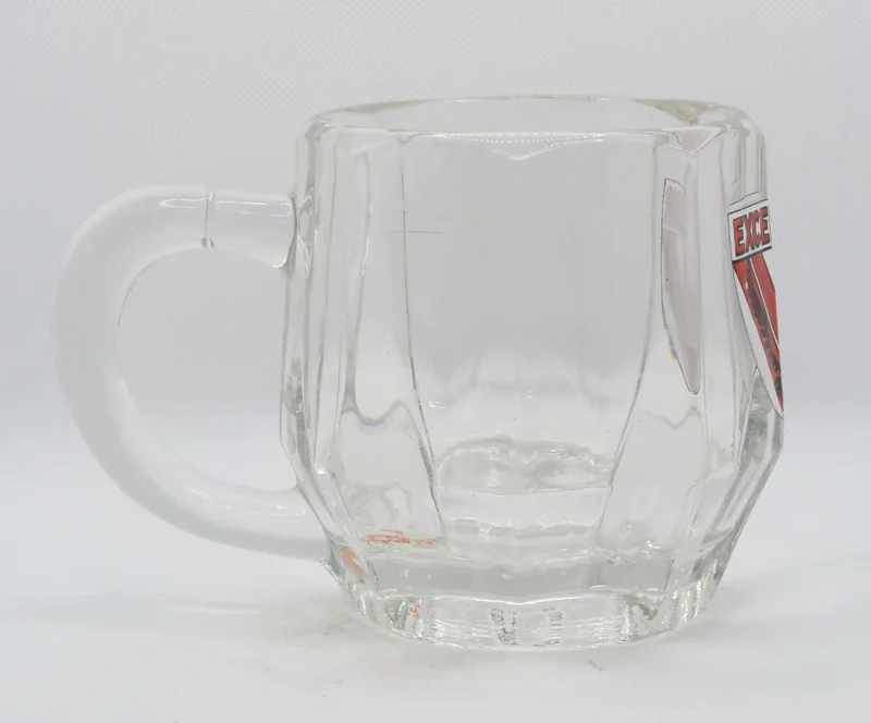 Ancienne chope à bière Excelsior émaillée