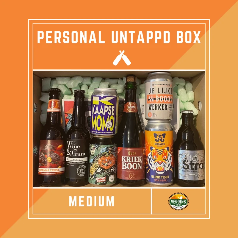 Persoonlijk Untappd Bierbox - Medium