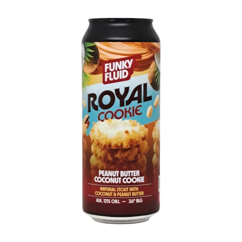 Funky Fluid Royal Cookie: Peanut Butter Coconut Cookie | Pastry Stout