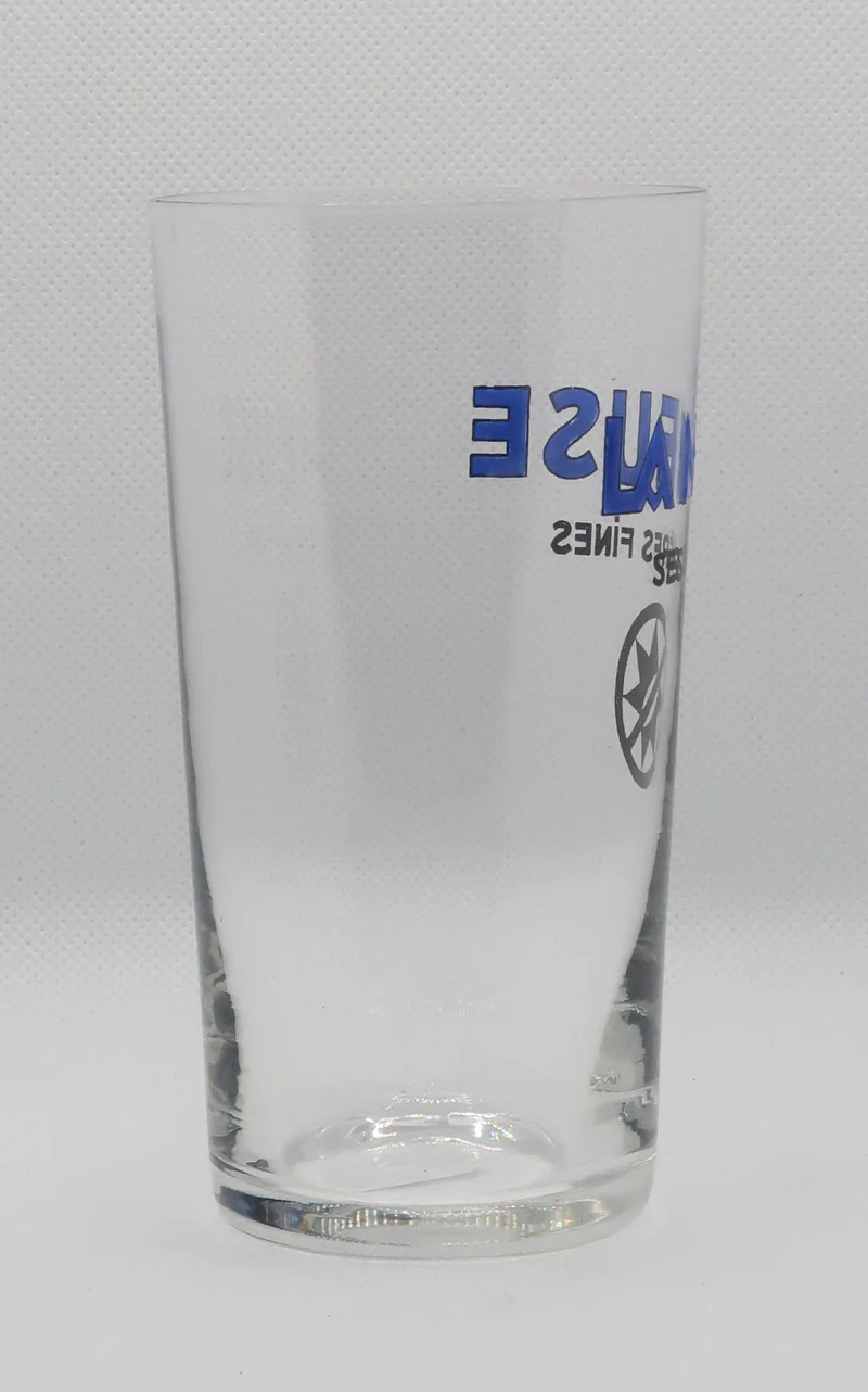 Ancien verre à bière émaillé brasserie de la Meuse