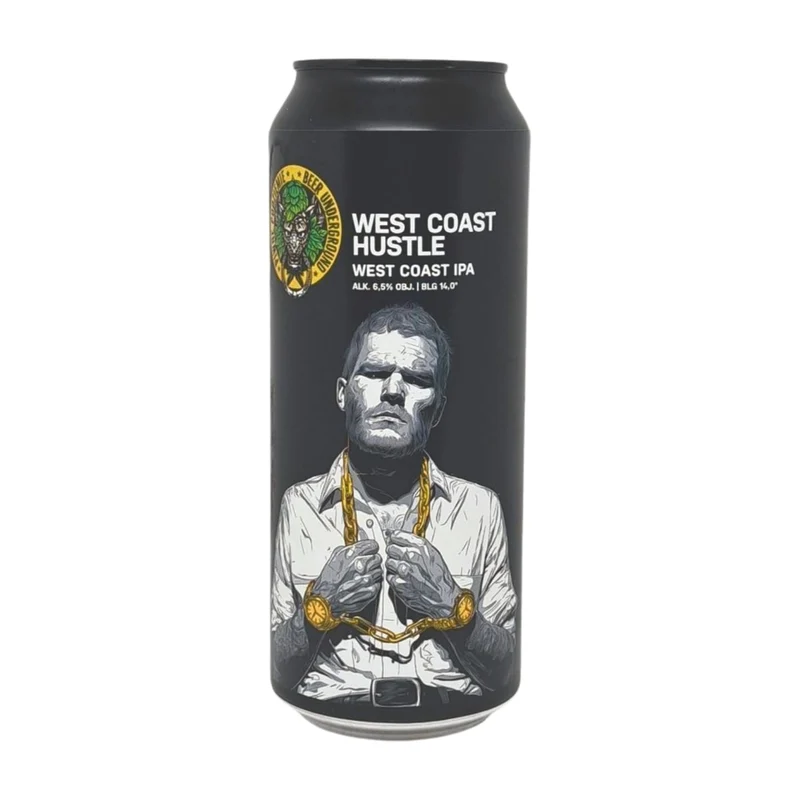 Piwne Podziemie West Coast Hustle | American IPA