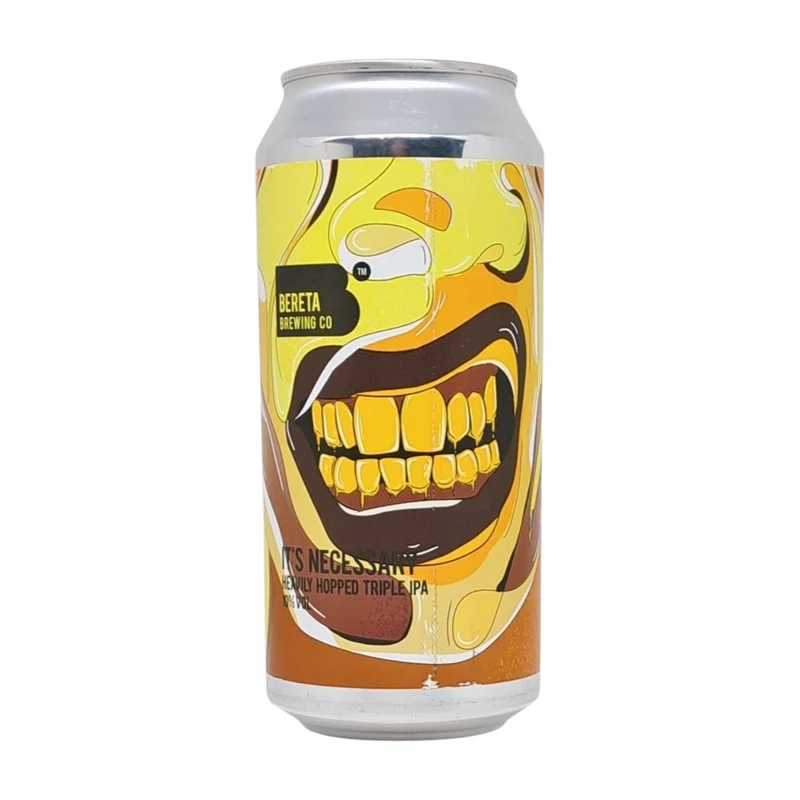 Bereta Brewing Co. It's Necessary | Tripel NEIPA